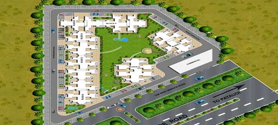 Ramsons Kshitij Site Plan