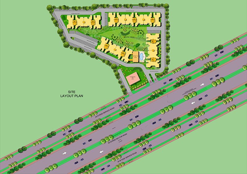 Sunrays Heights 63 Golf Drive Site Plan