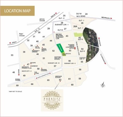 Pivotal-Paradise-Location-Map