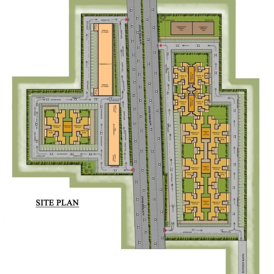 OSB Golf Heights Site Plan
