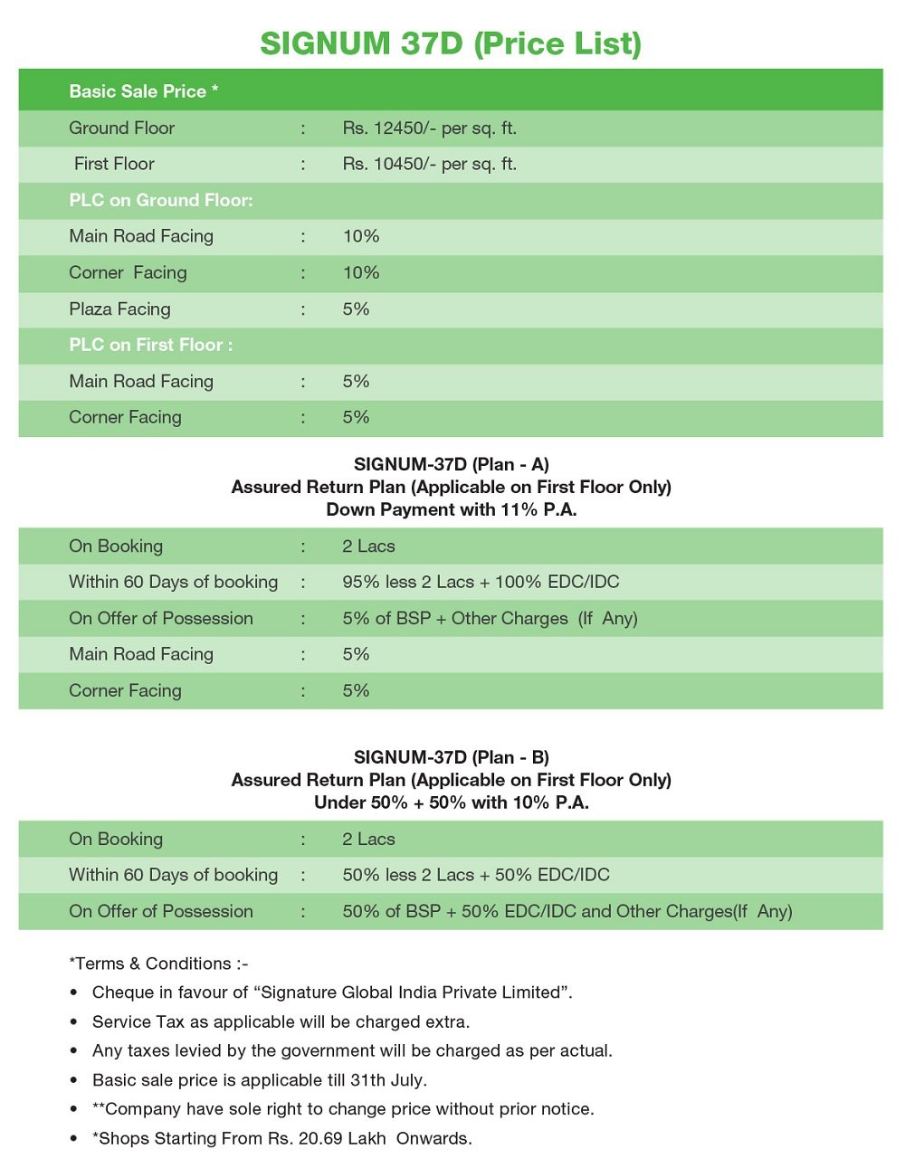 price-list