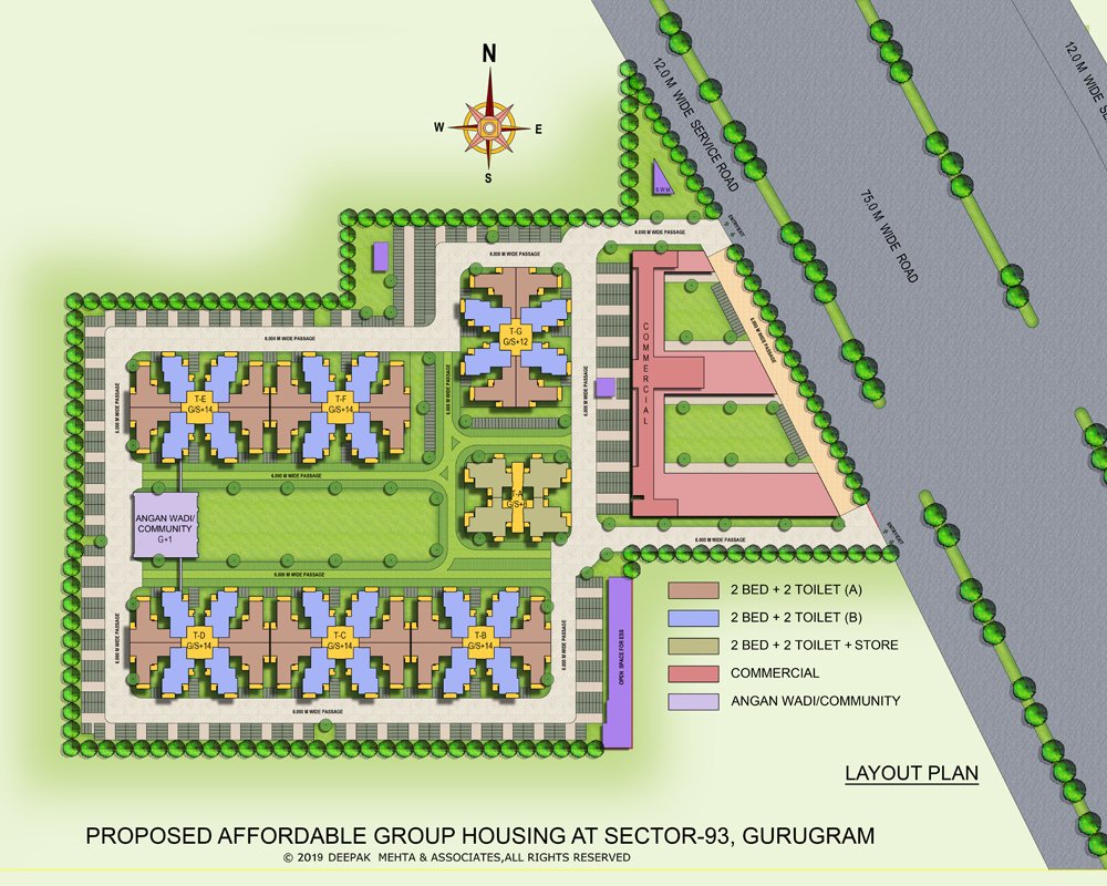 mrg the balcony site-plan