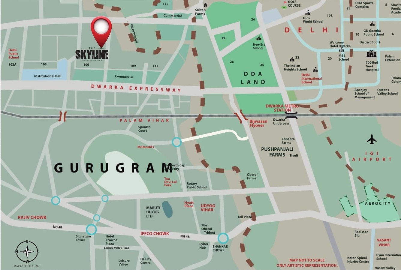 MRG-World-The-Skyline-Location-Map