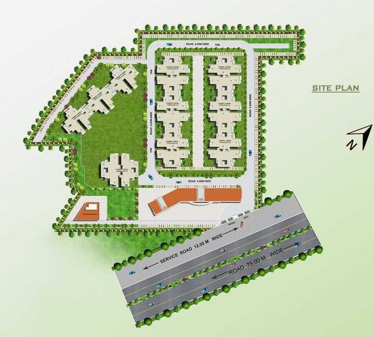 SITE-PLAN-OF-PYRAMID-URBAN-HOMES-768x693