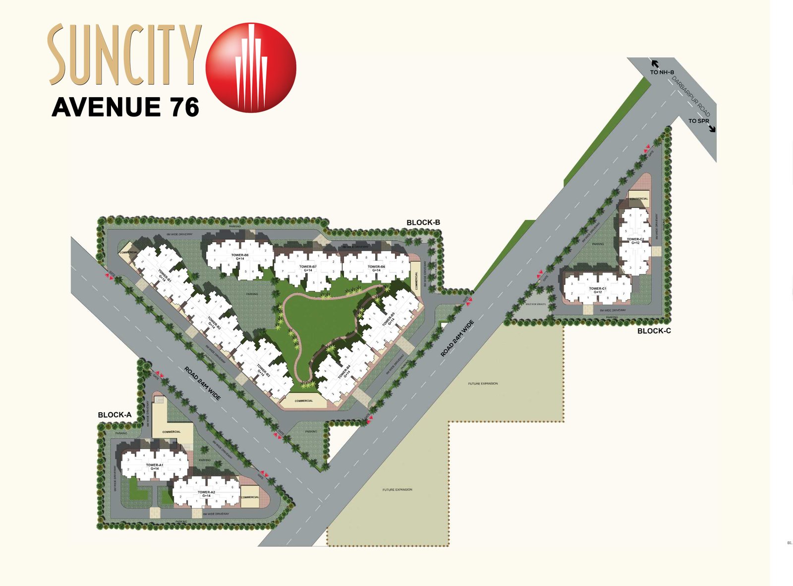 Suncity-Avenue-76-Site-Plan
