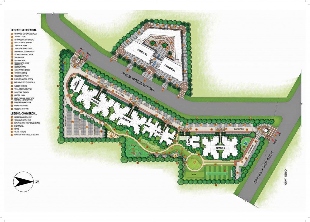 Signature Global Golf Greens 79 Site Plan