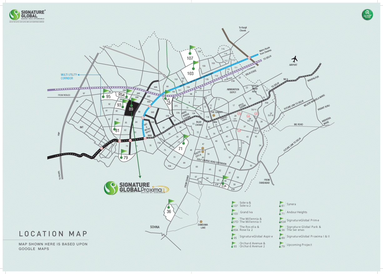 Signature-Global-Proxima-2-Location-Map