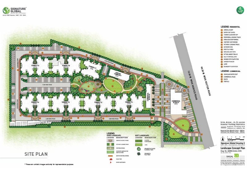 Signature-Global-Proxima-II-Site-Plan