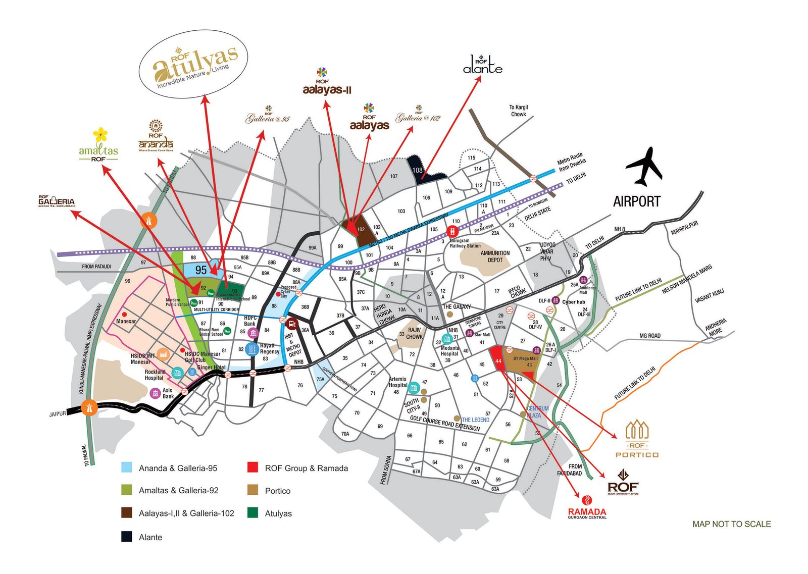 ROF Atulyas Location Map