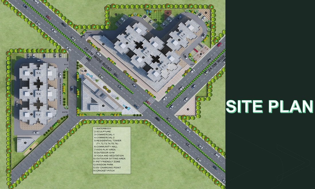 Yashika 104 Site Plan