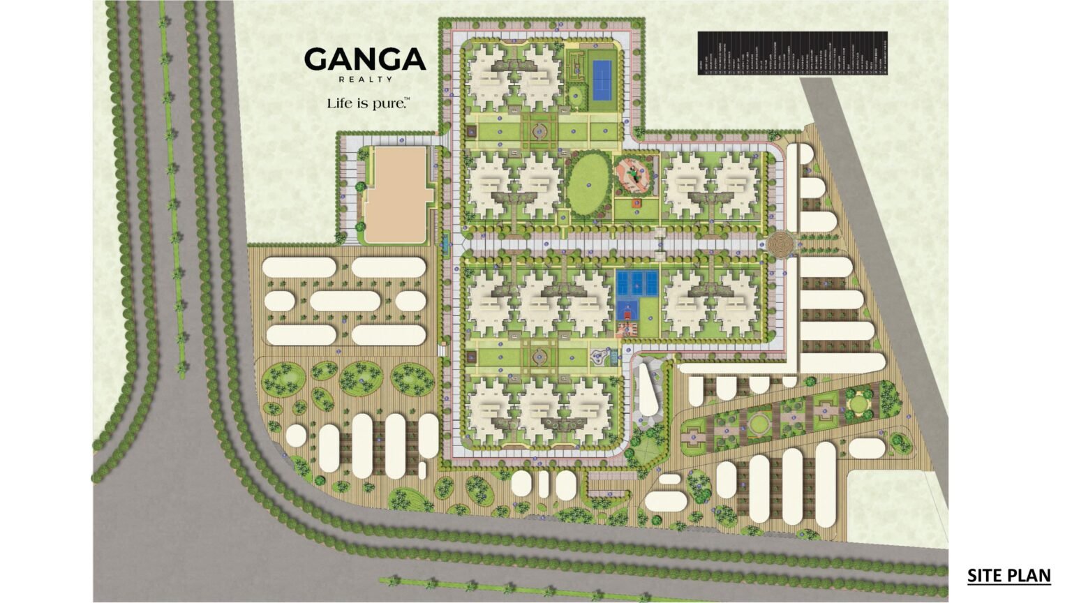 Ganga-Realty-Tathastu-Site-Plan