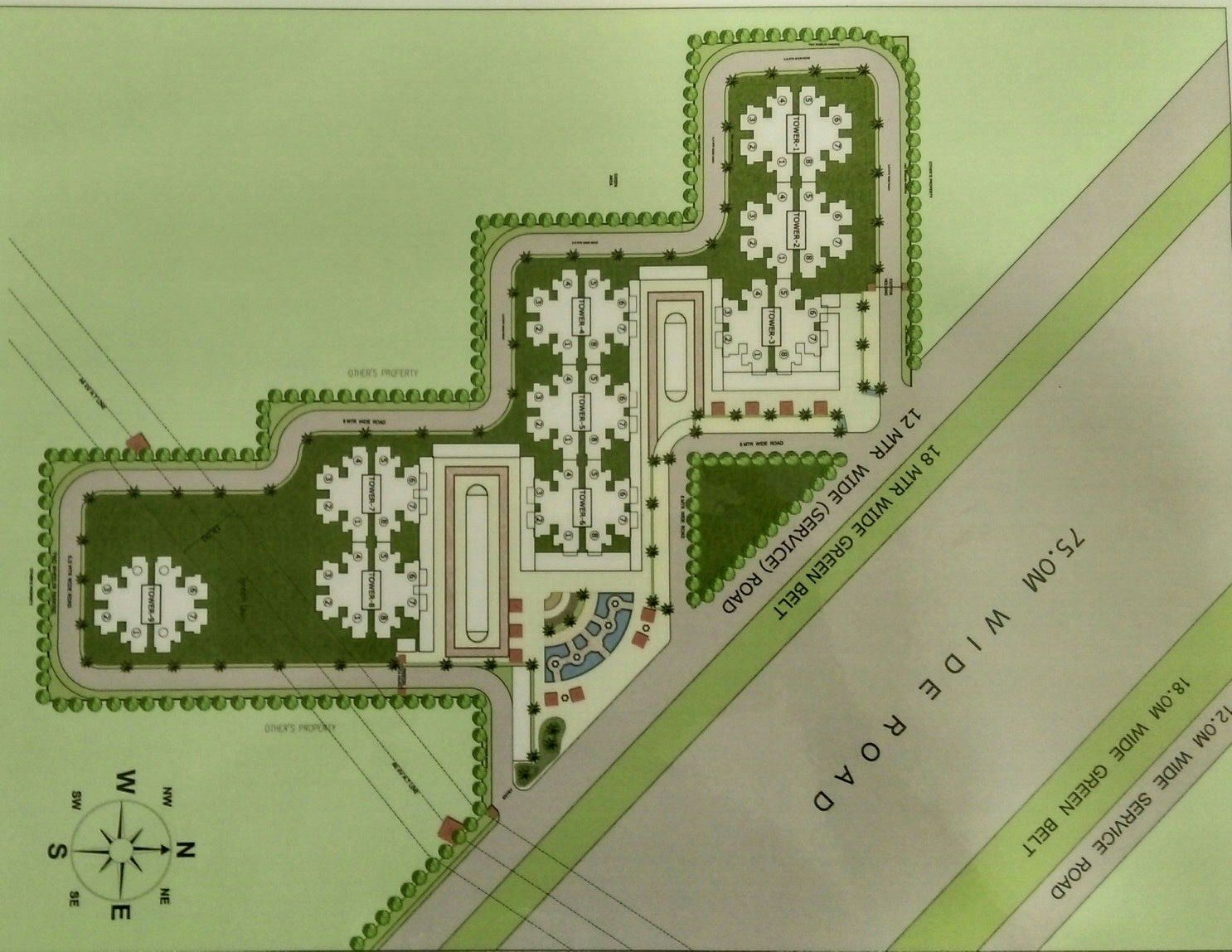 Pivotal-Riddhi-Siddhi-Site-Plan